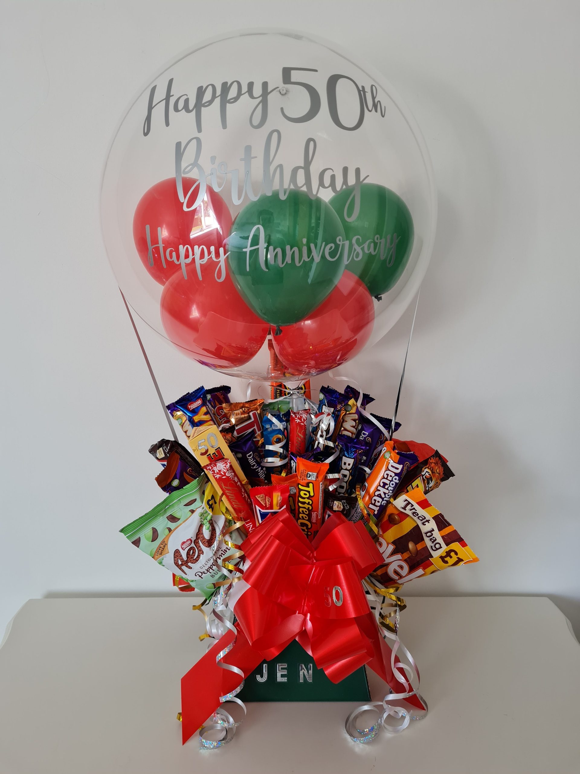 Bubble Balloon Bouquet box