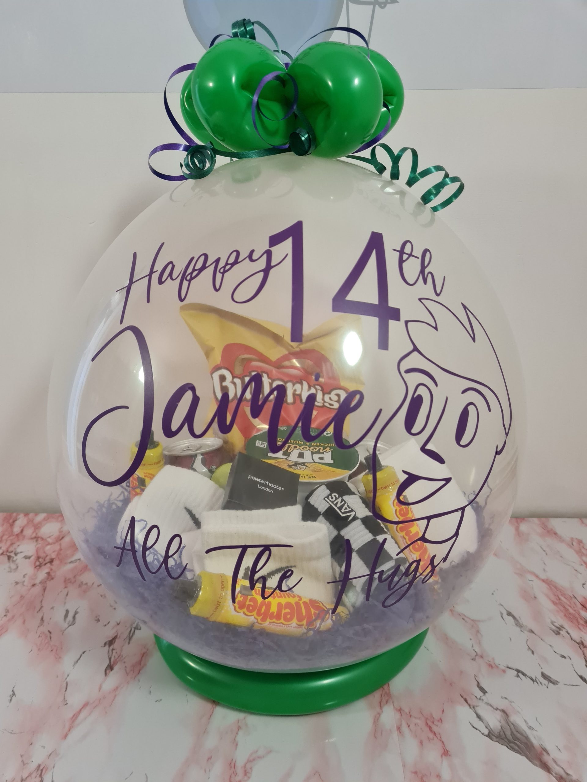 Gift stuffed Balloon - Boys