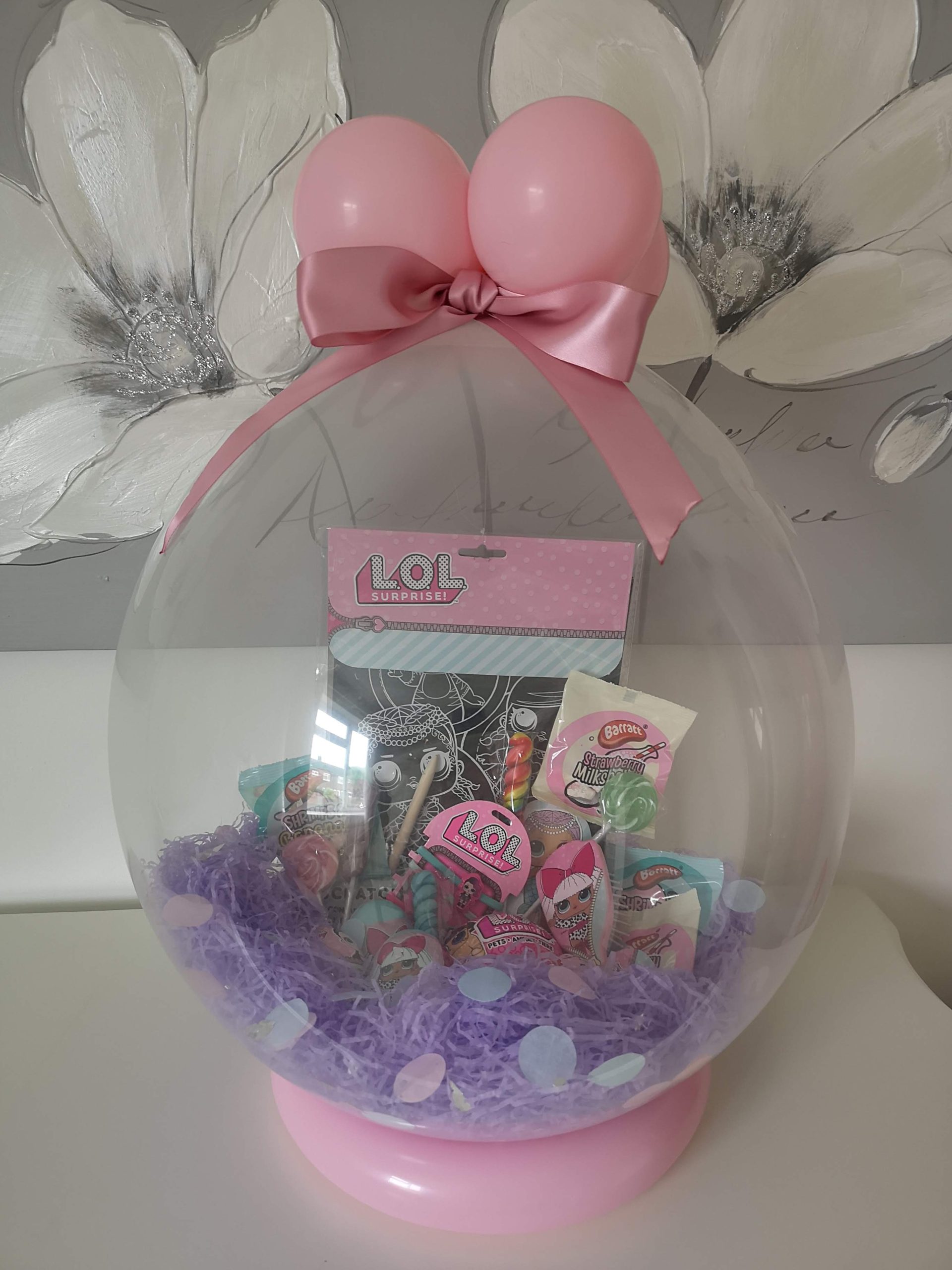 Gift stuffed Balloon - Girls