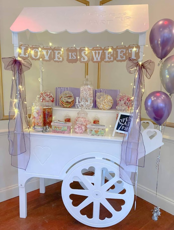 Sweet-Sweetie Cart / Sweetie Table Top Hire