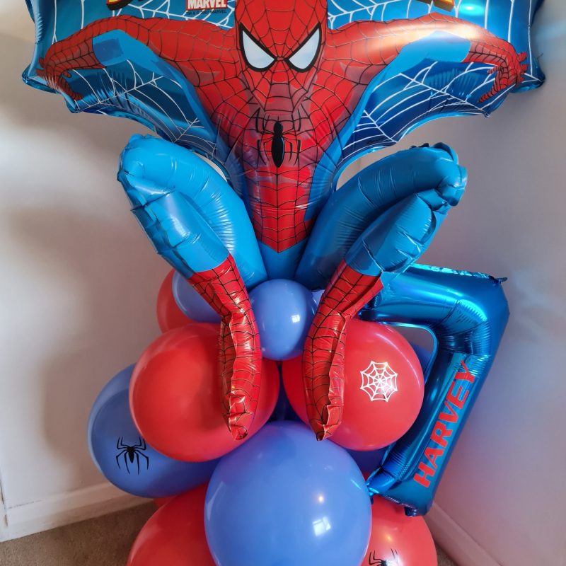 Spiderman Balloon theme