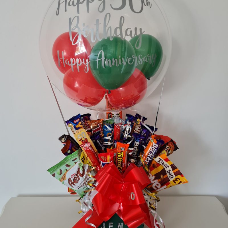 Bubble Balloon Bouquet box